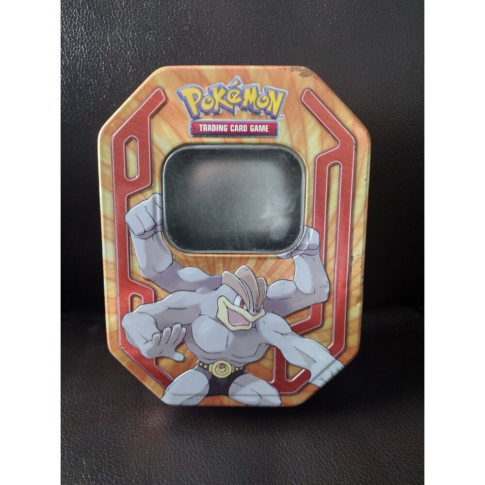 Pokemon TCG Triple Power MaChamp Ex Tin 2016 Nintendo Box Only